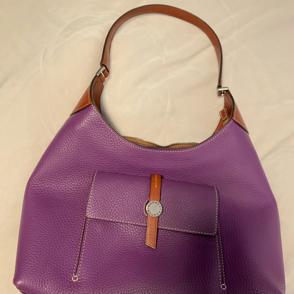 NWOT Purple Dooney and Bourke purse